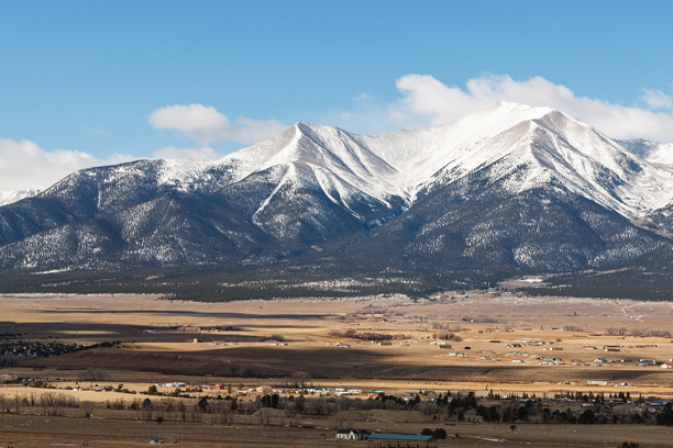 Colorado Mountains in the Winter